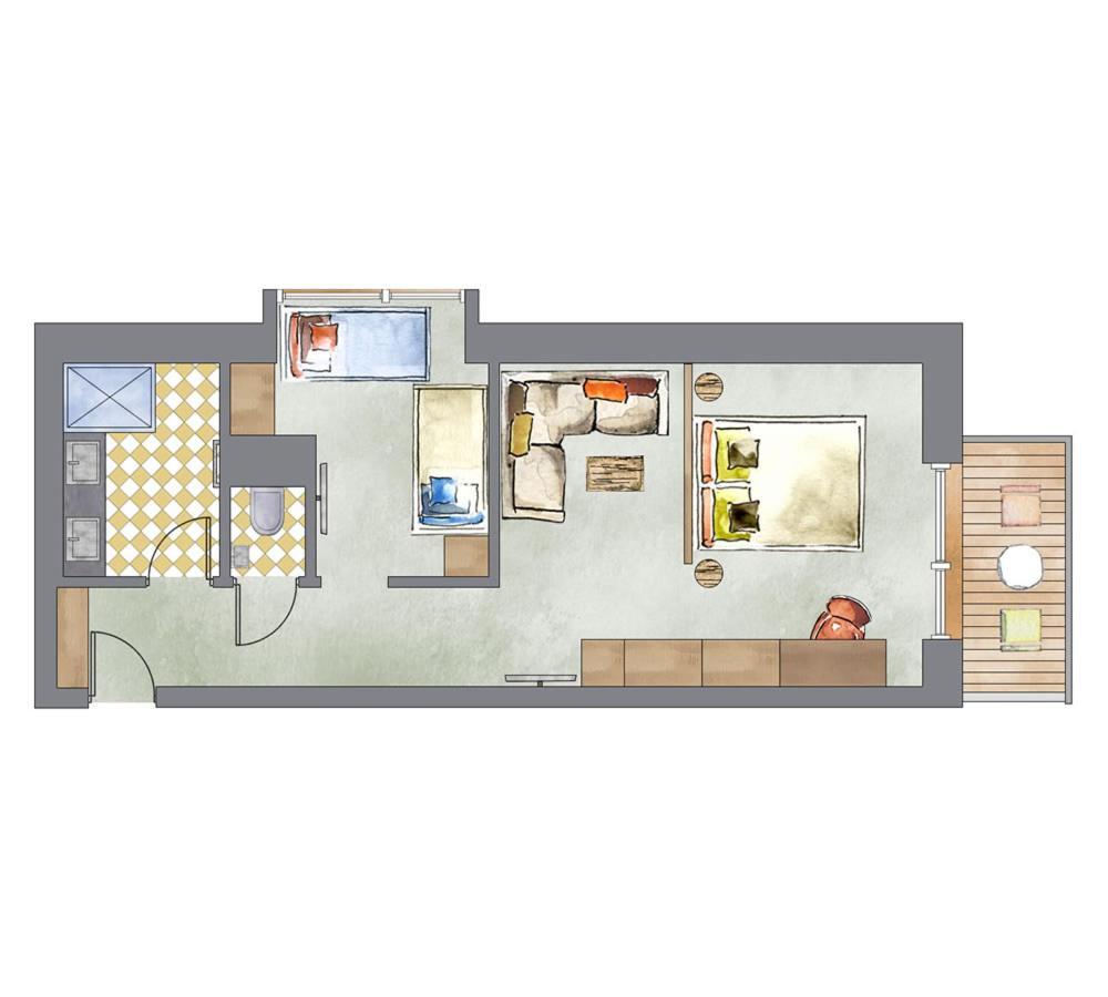 Hotel Kristall 그로살 외부 사진